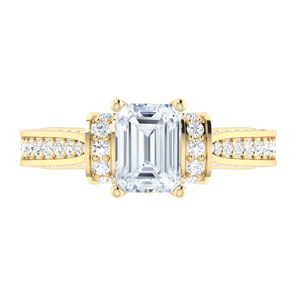 Hazel in 18k Yellow Gold — view 5