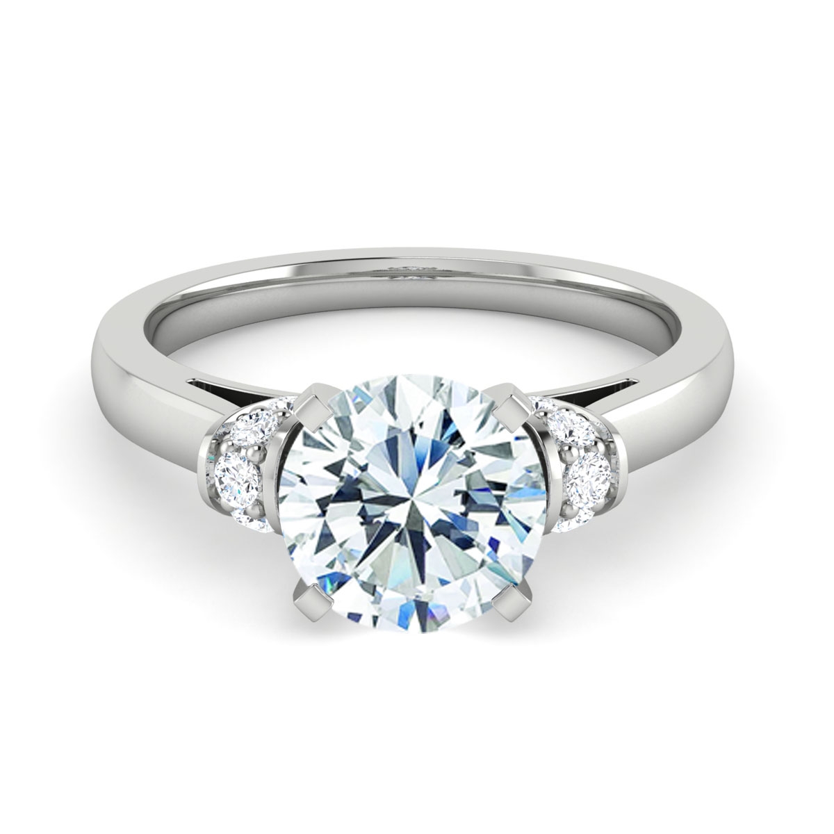 Heidi in 18k White Gold