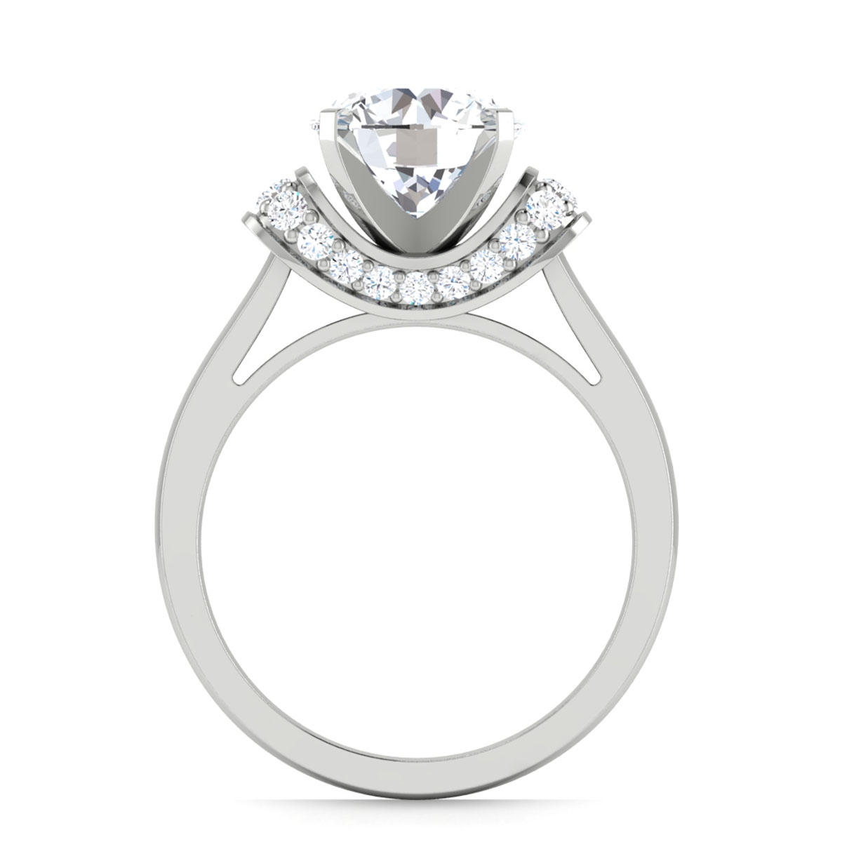 Heidi in 18k White Gold — view 2