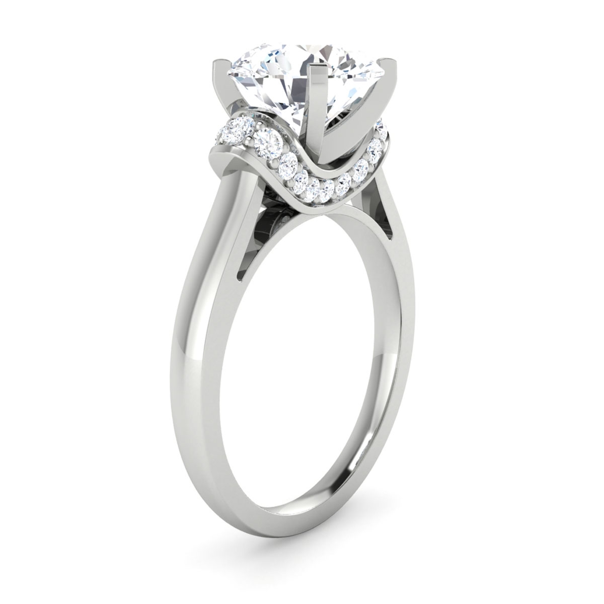 Heidi in 18k White Gold — view 3