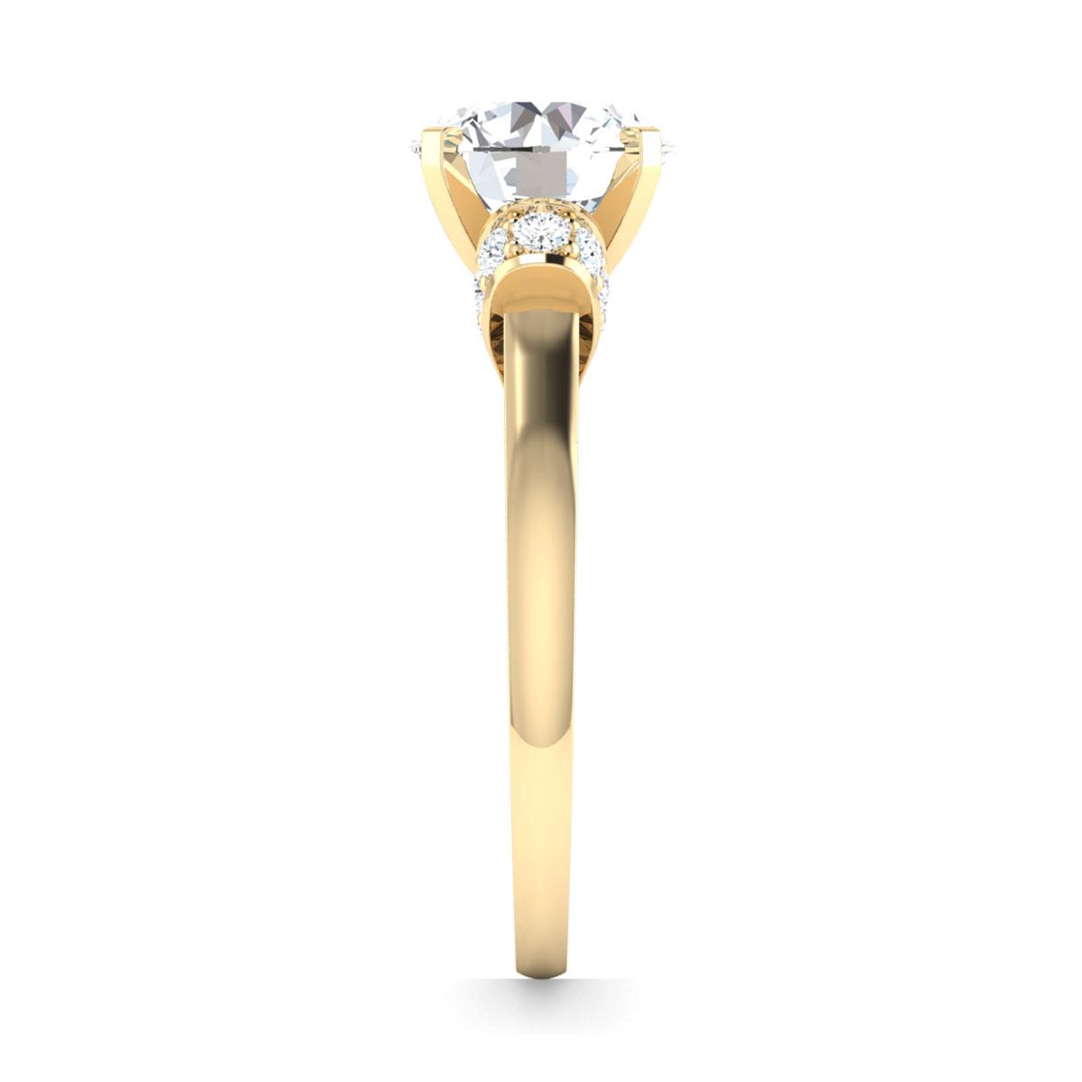 Heidi in 18k Yellow Gold — view 4