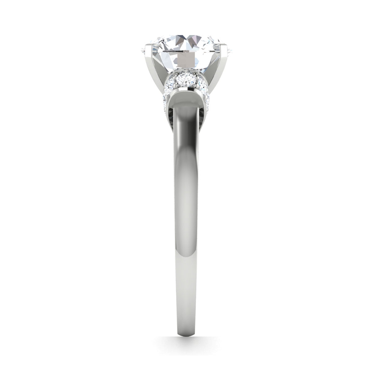 Heidi in 18k White Gold — view 4