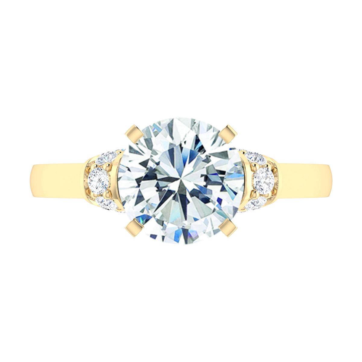 Heidi in 18k Yellow Gold — view 5