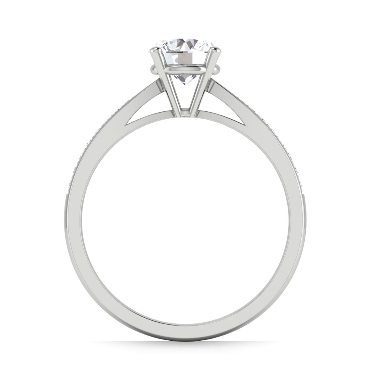 Isla in 18k White Gold — view 2