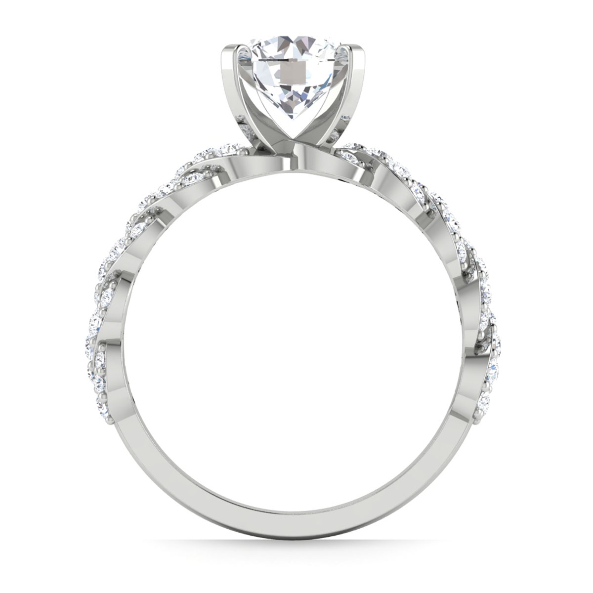 Jana in 18k White Gold — view 2