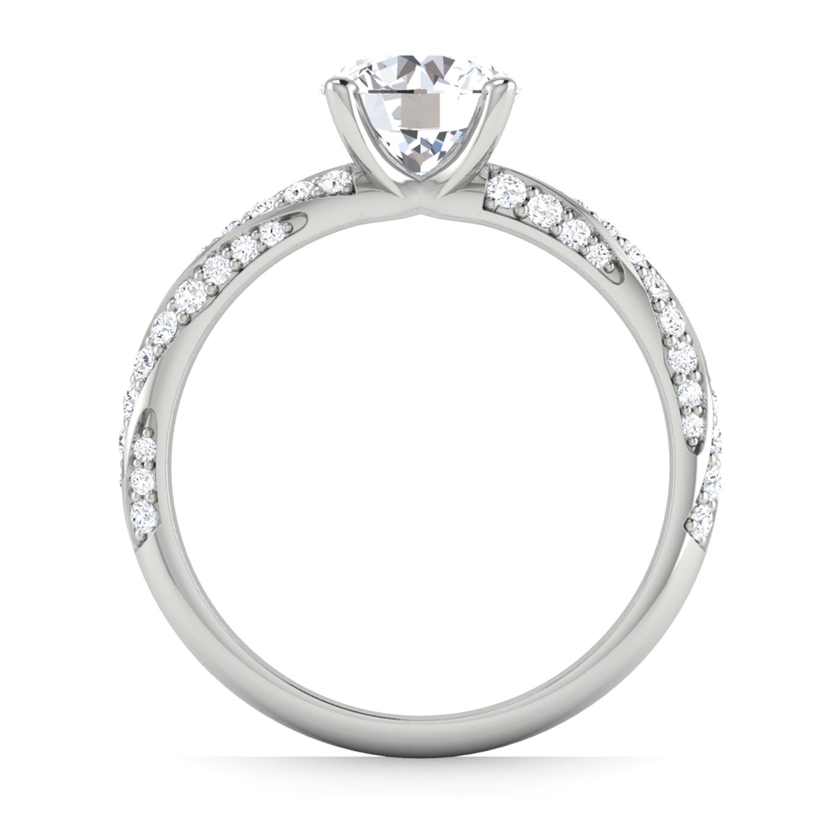 Jeet in 18k White Gold — view 2