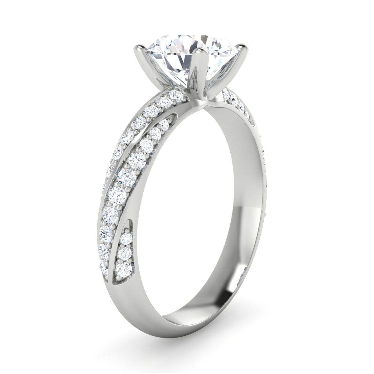 Jeet in 18k White Gold — view 3