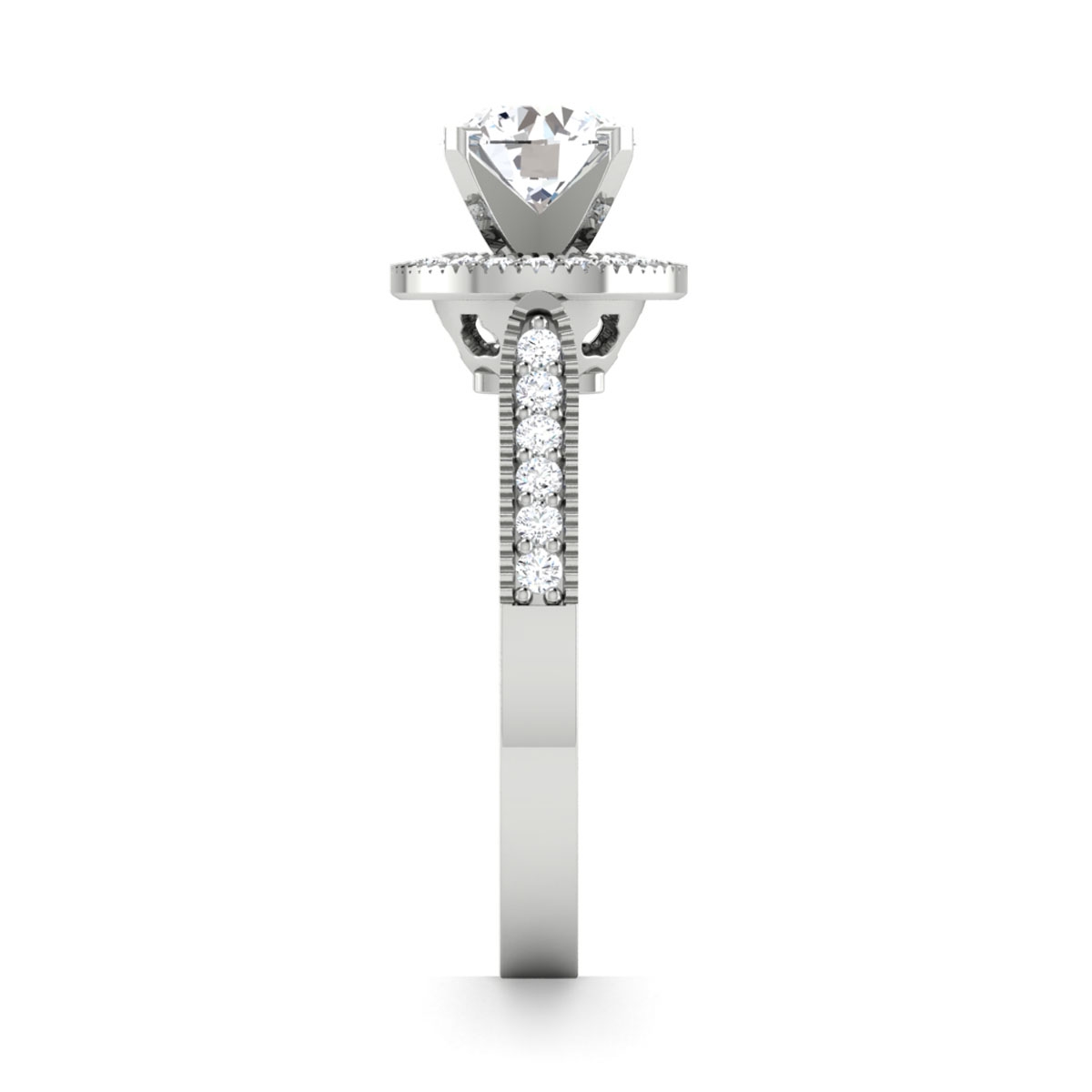 Mary in 18k White Gold — view 4