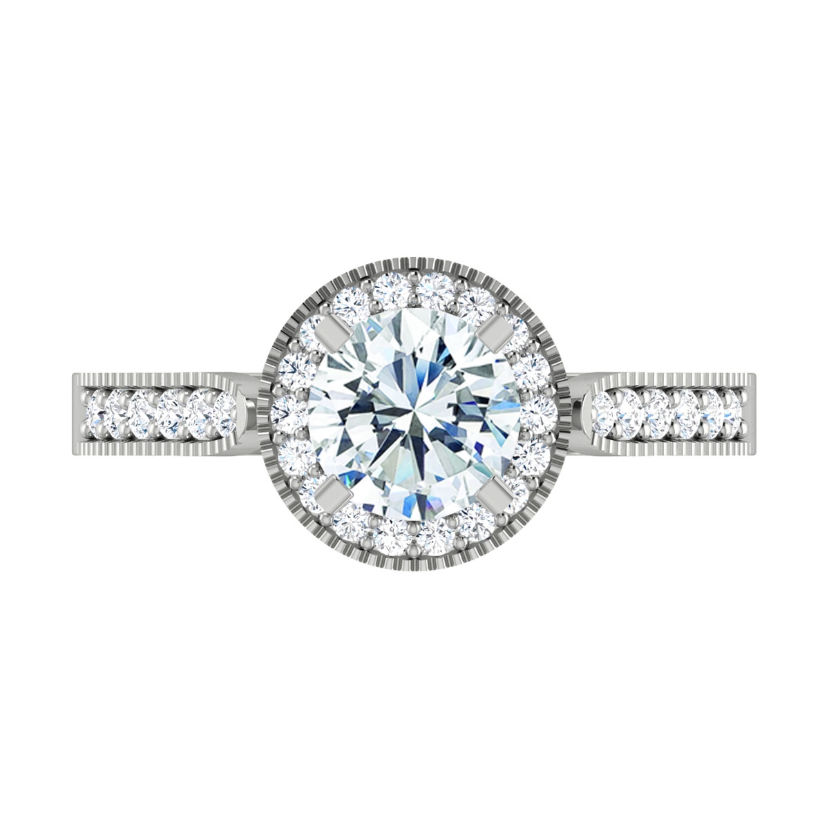 Mary in 18k White Gold — view 5