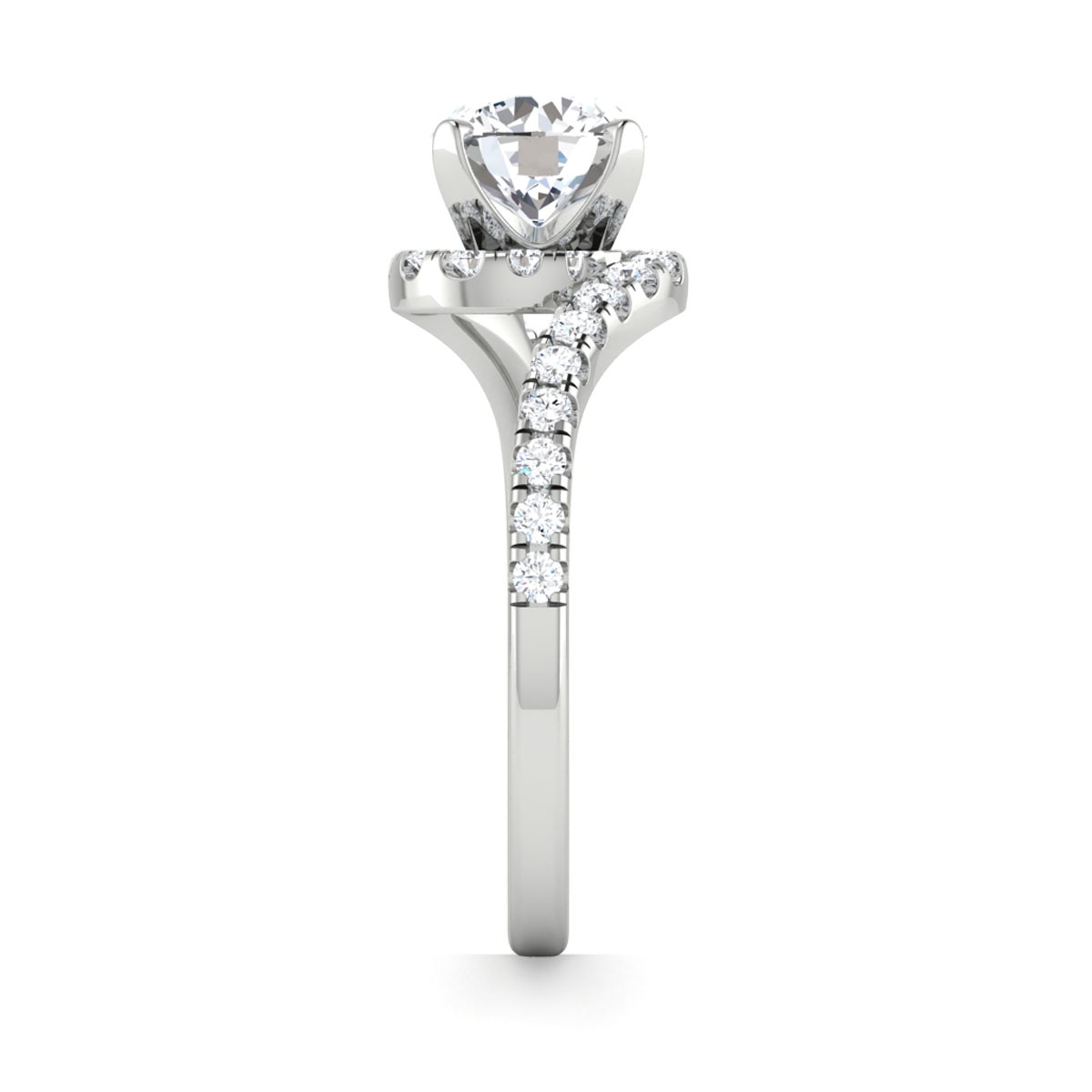 Monika in 18k White Gold — view 4