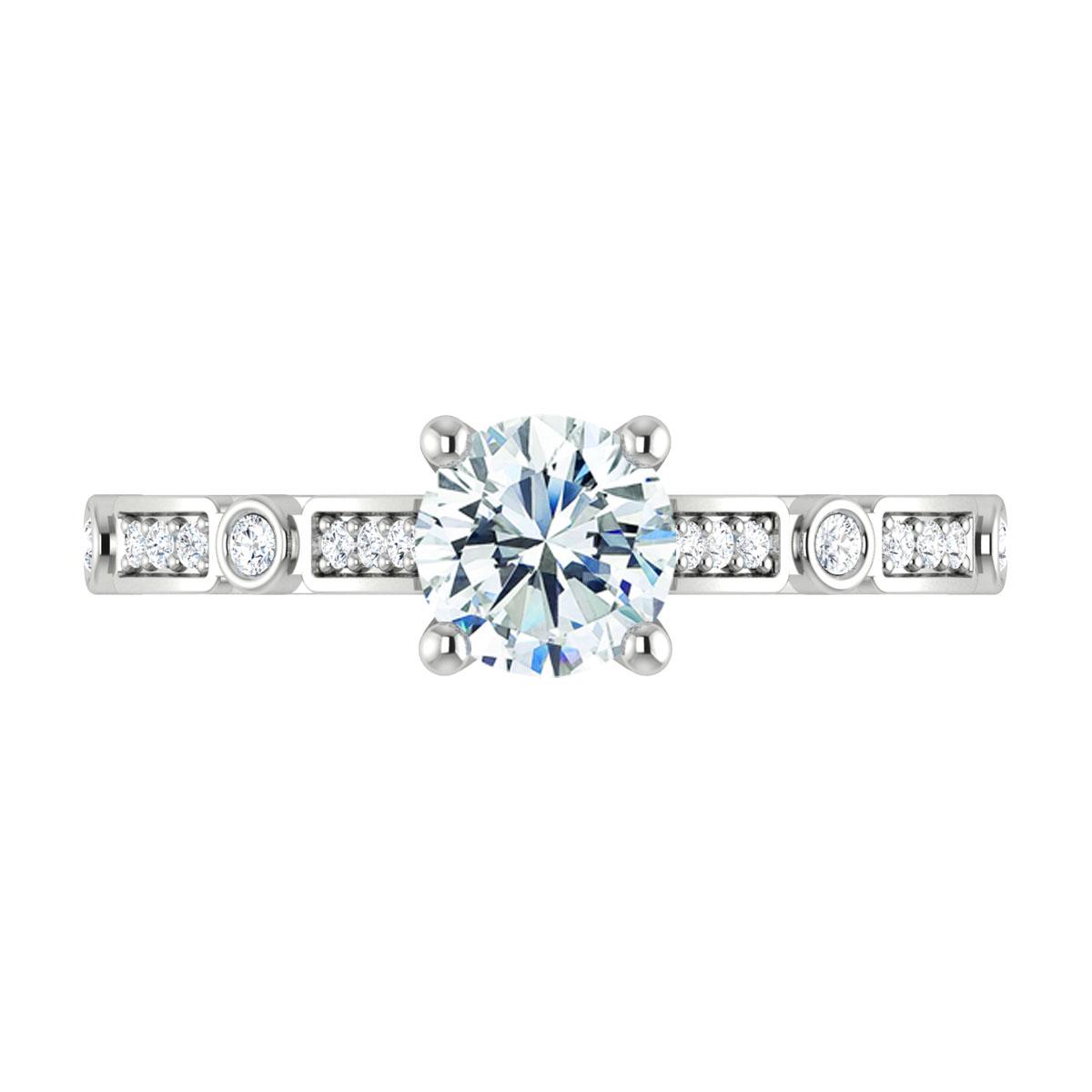 Nicoli in 18k White Gold — view 5