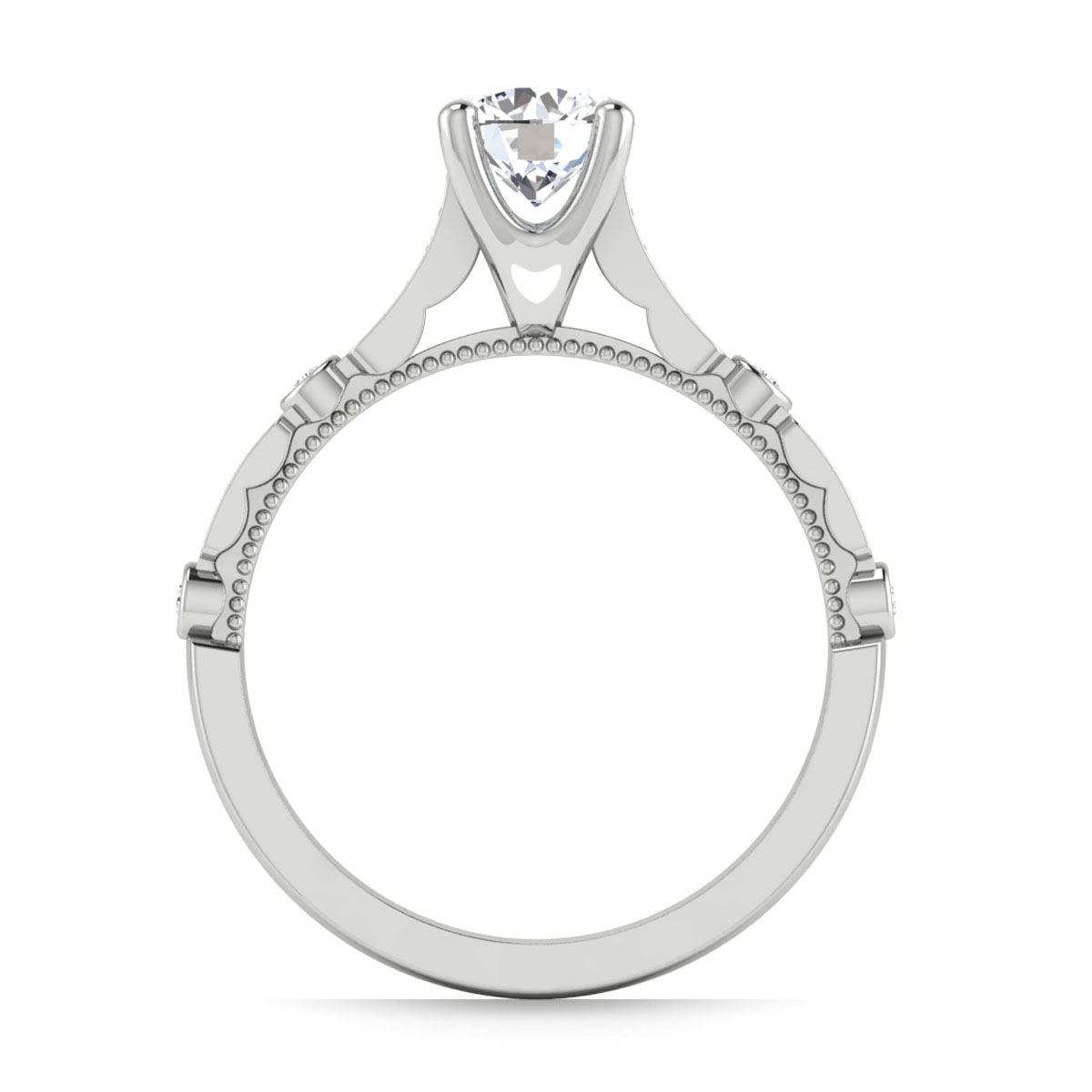 Nicoli in 18k White Gold — view 2