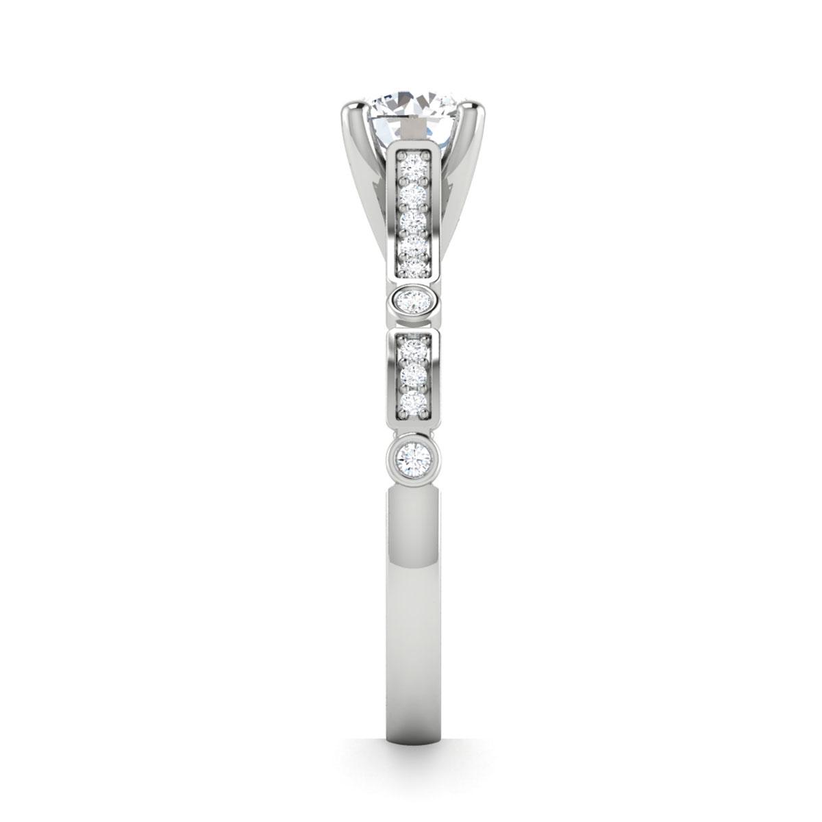 Nicoli in 18k White Gold — view 4