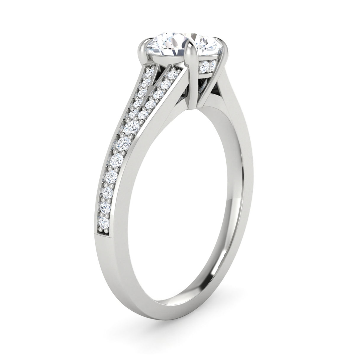 Penka in 18k White Gold — view 3