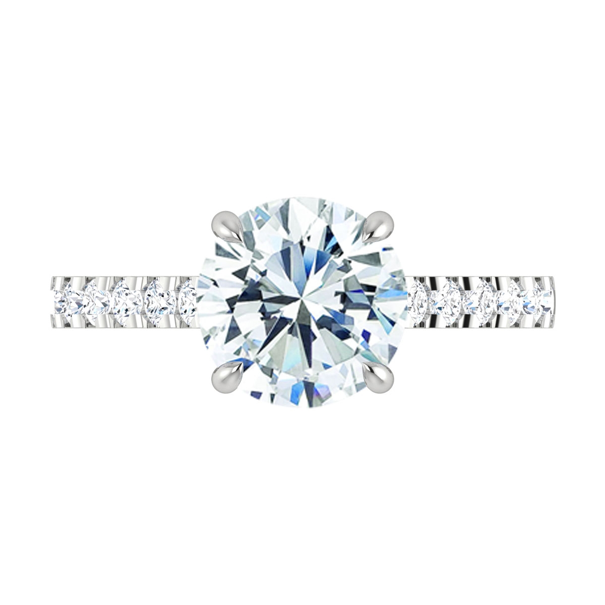 Rup in 18k White Gold — view 5