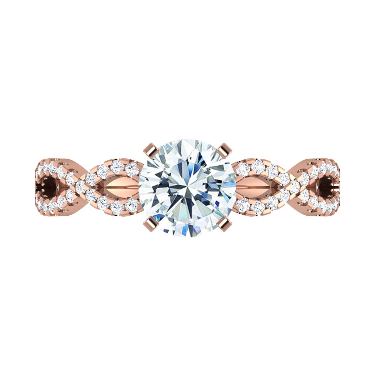 Sienna in 18k Rose Gold — view 5