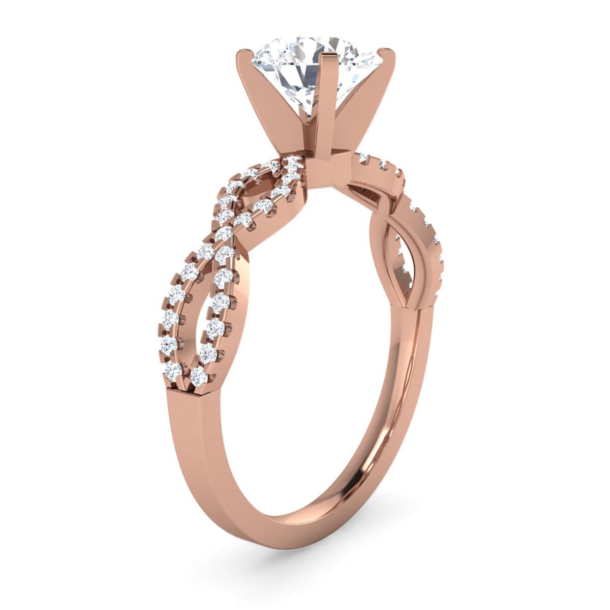 Sienna in 18k Rose Gold — view 3