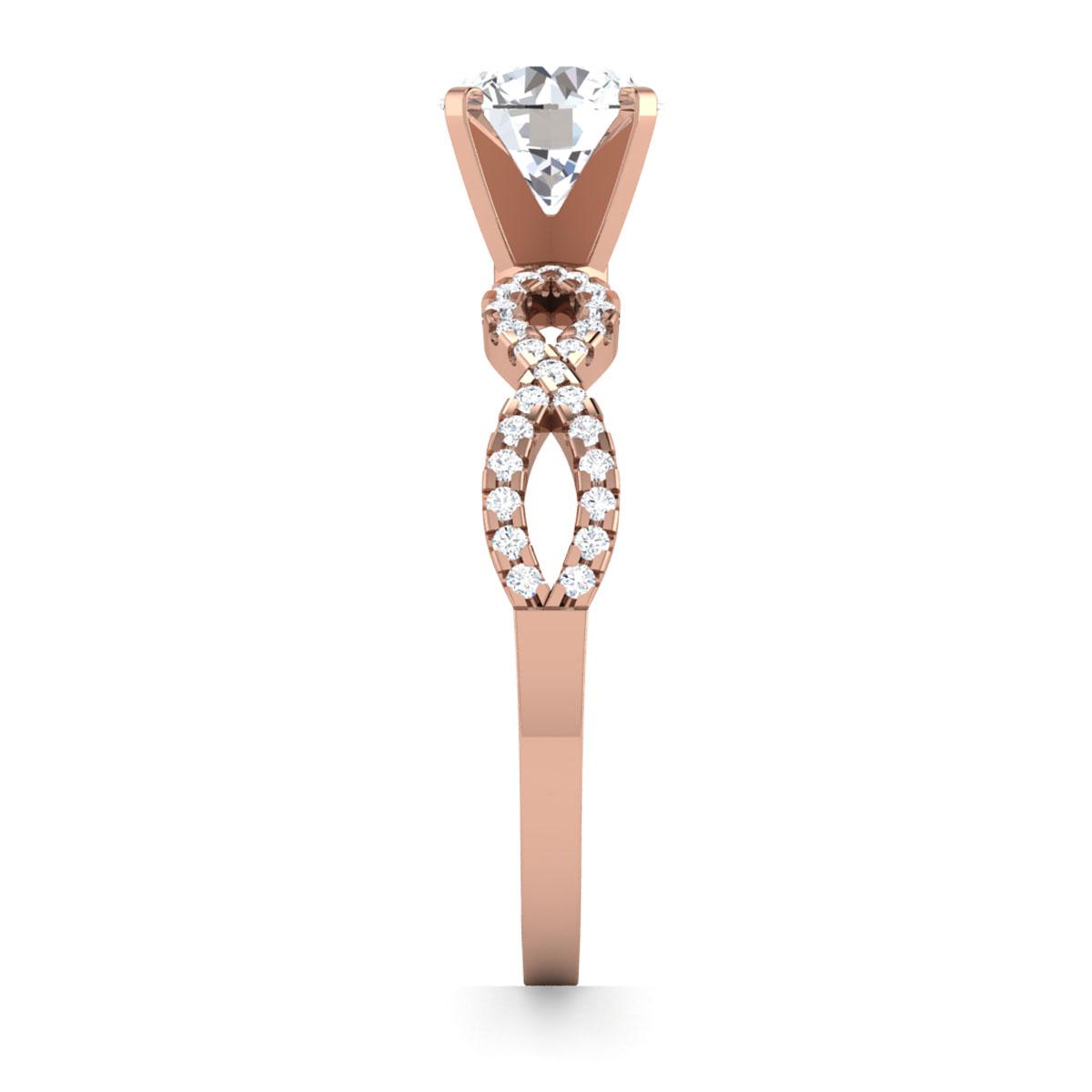 Sienna in 18k Rose Gold — view 4