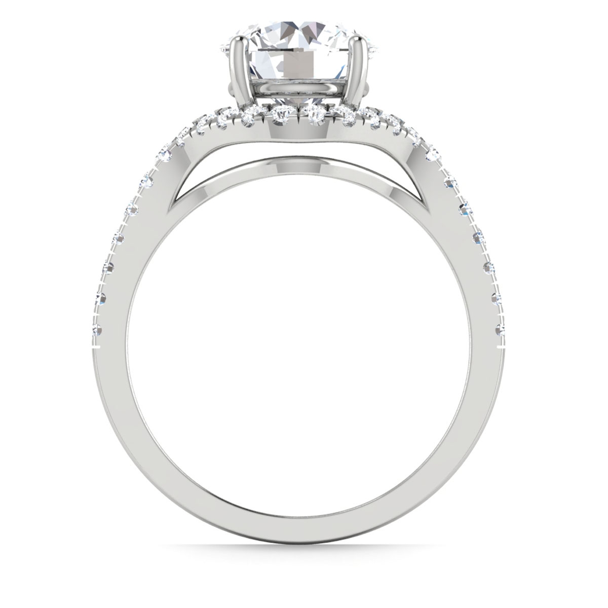 Sona in 18k White Gold — view 2