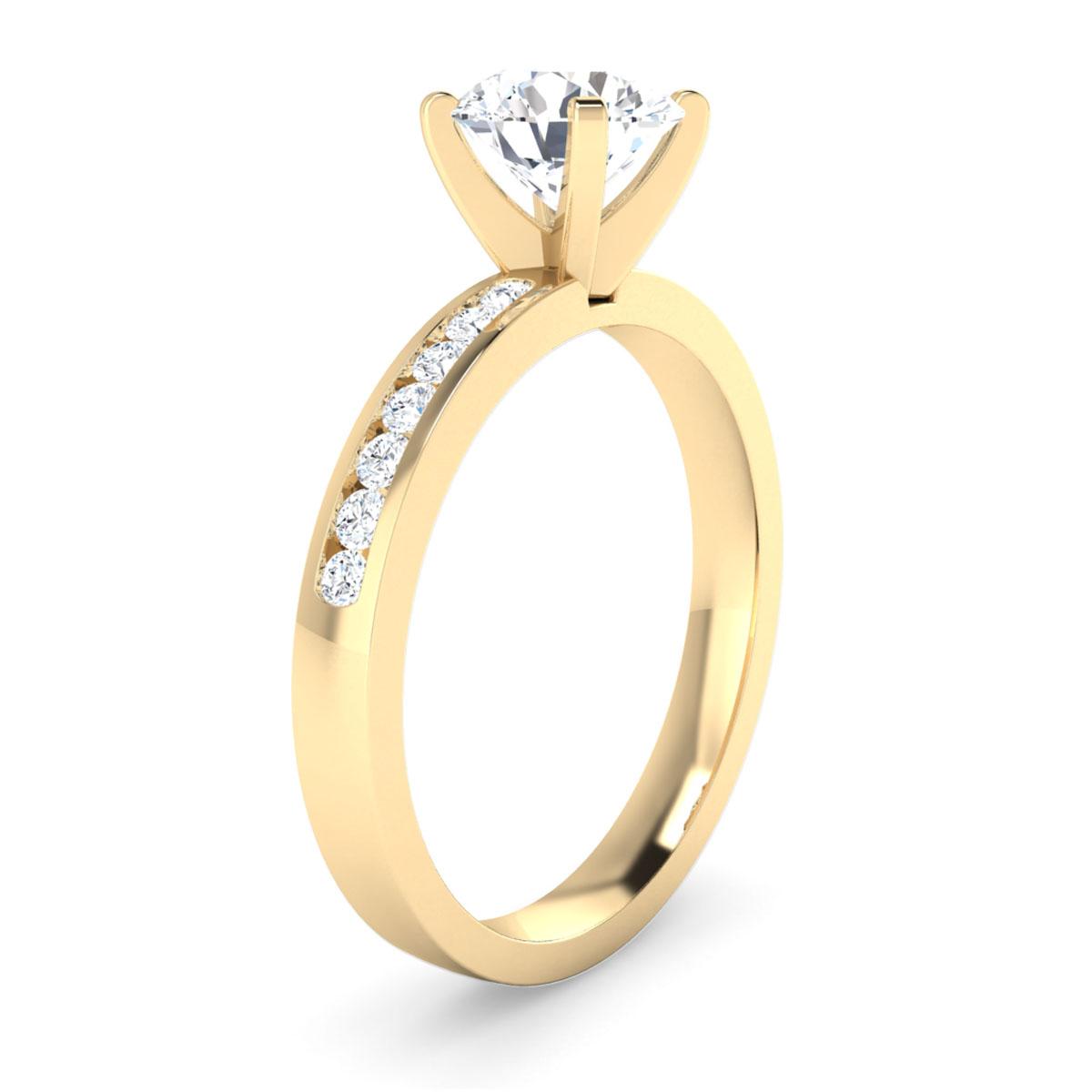 Sophia in 18k Yellow Gold — view 3