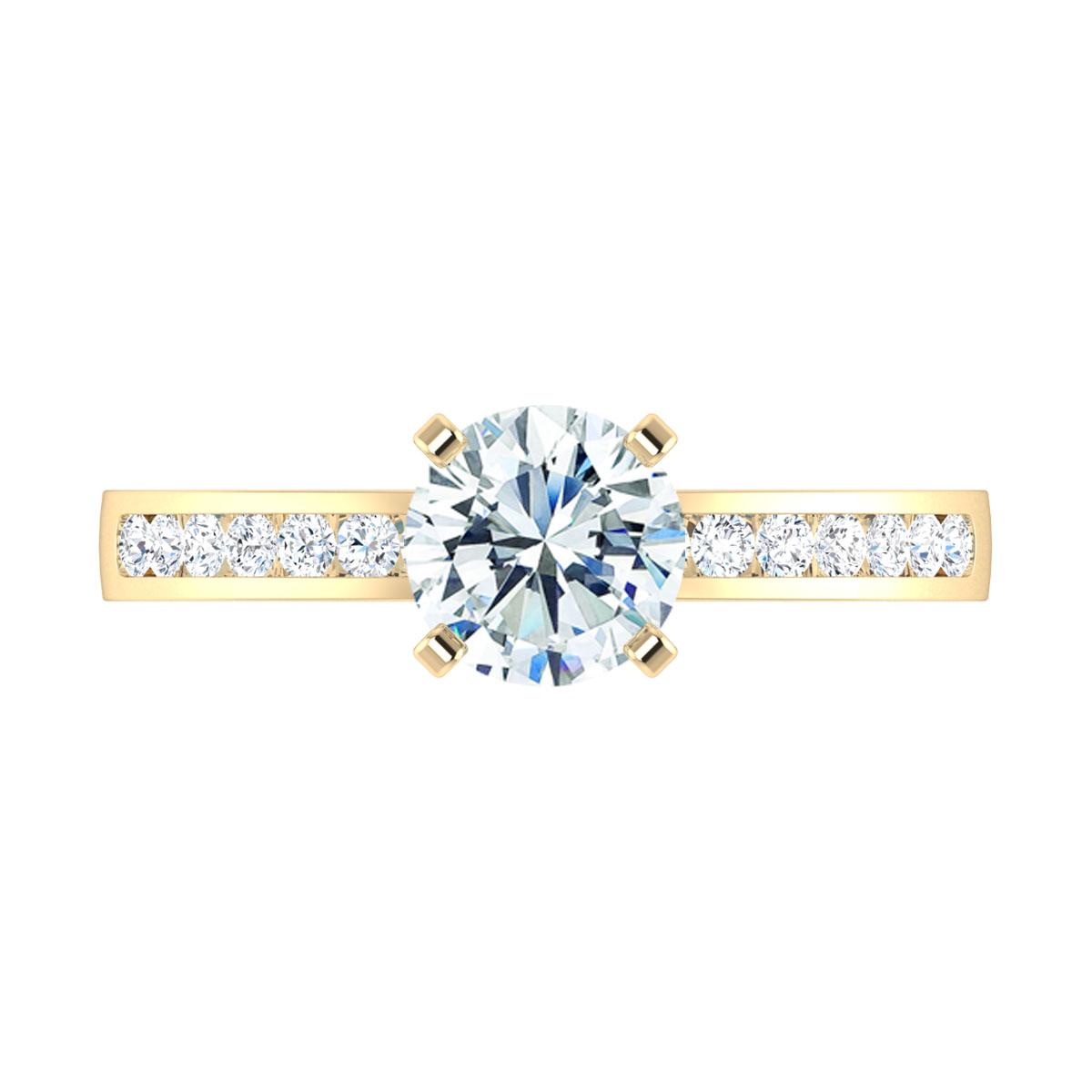 Sophia in 18k Yellow Gold — view 5