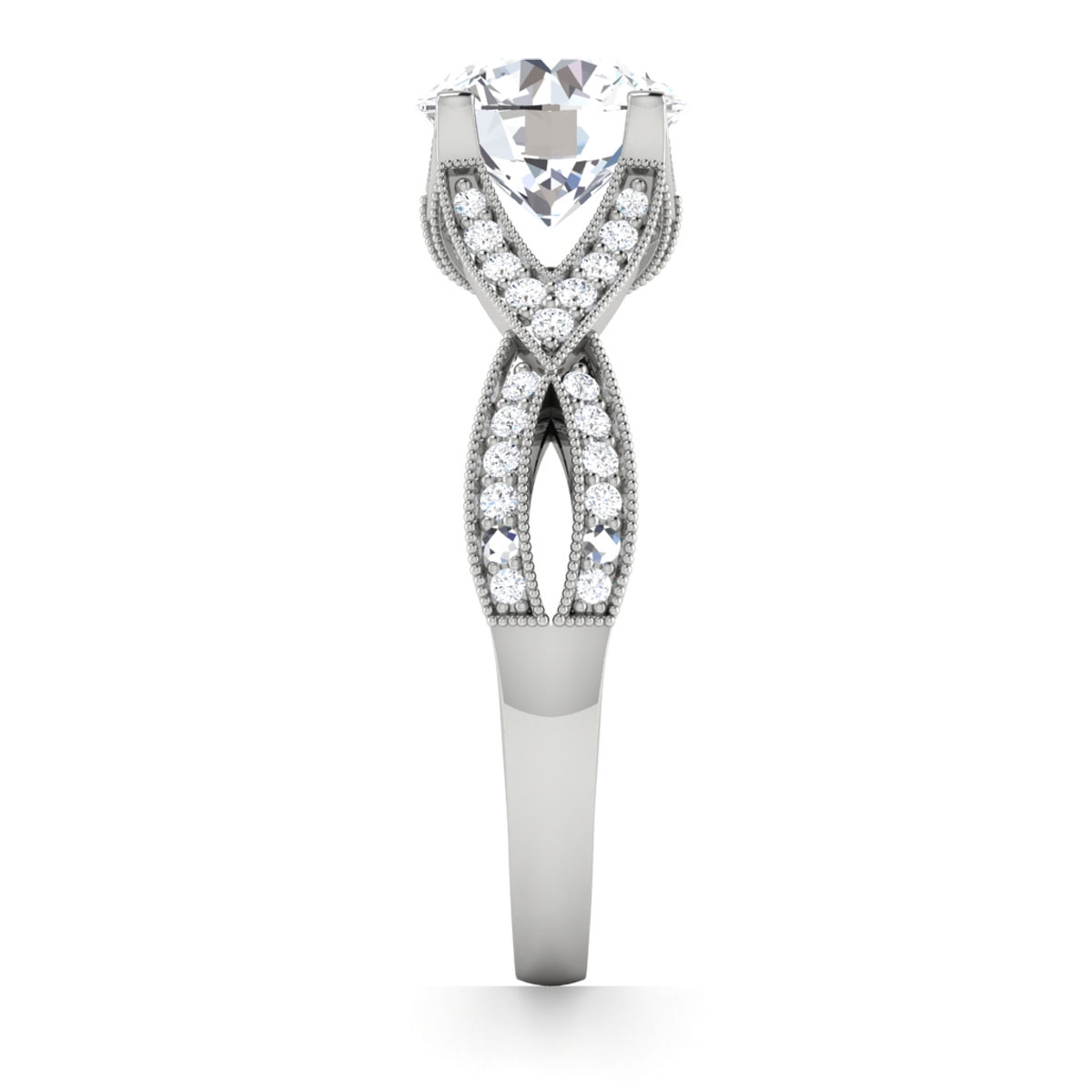 Tani in 18k White Gold — view 4