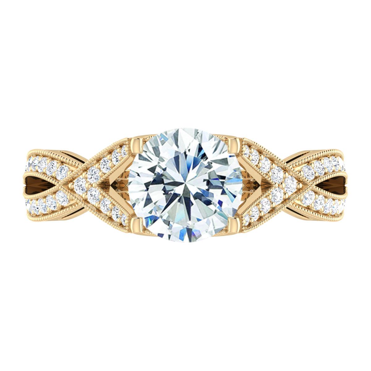 Tani in 18k Yellow Gold — view 5