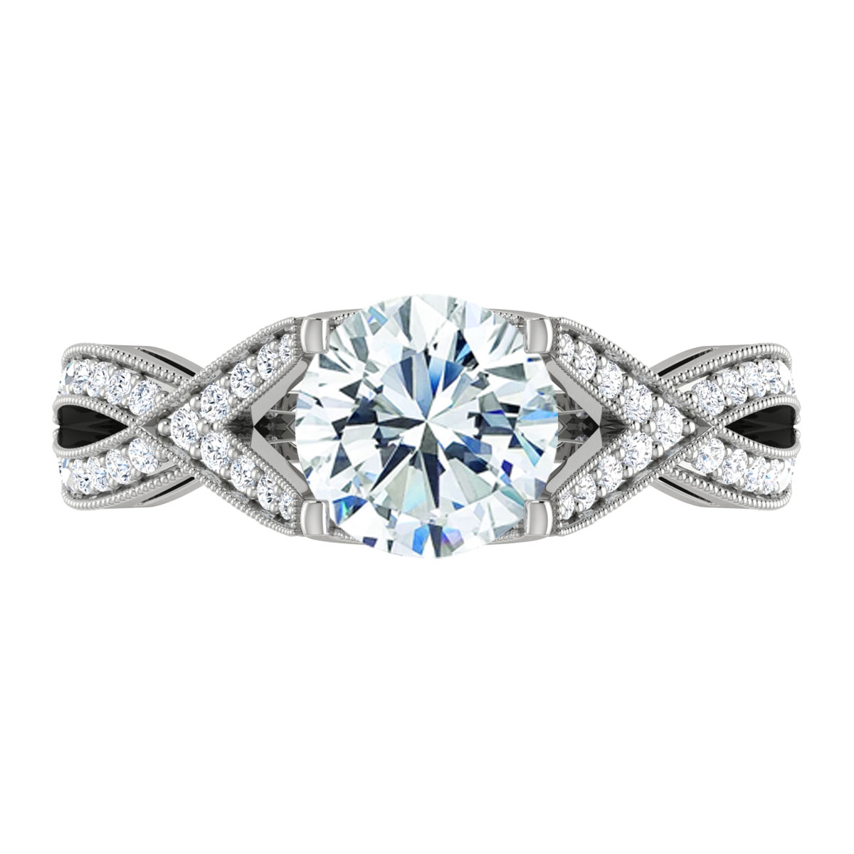 Tani in 18k White Gold — view 5