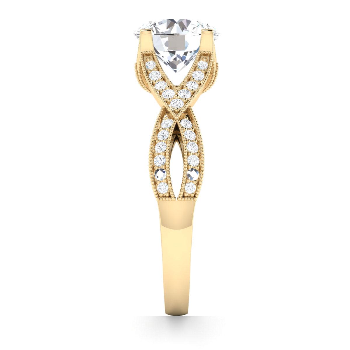 Tani in 18k Yellow Gold — view 4
