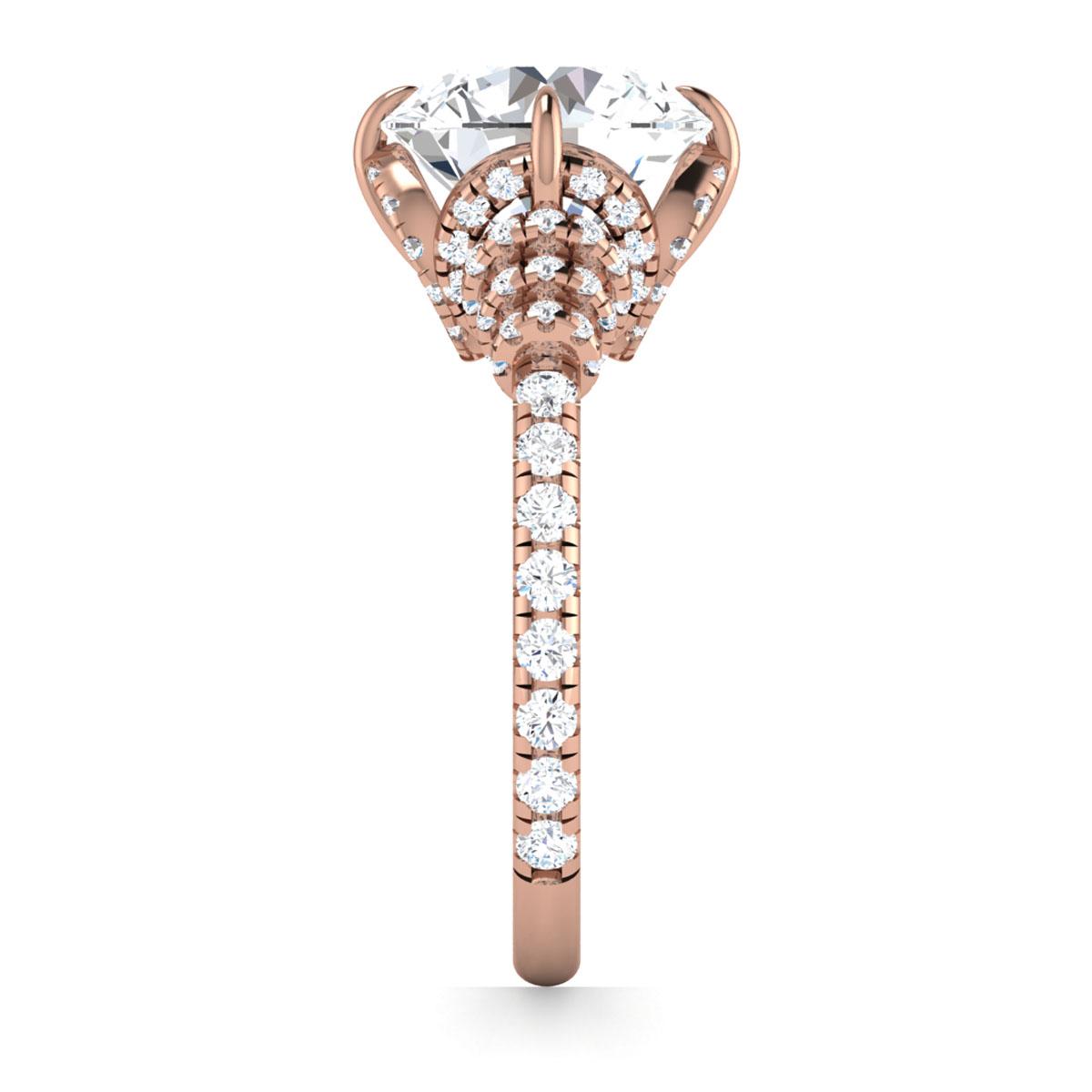 Tilly in 18k Rose Gold — view 4