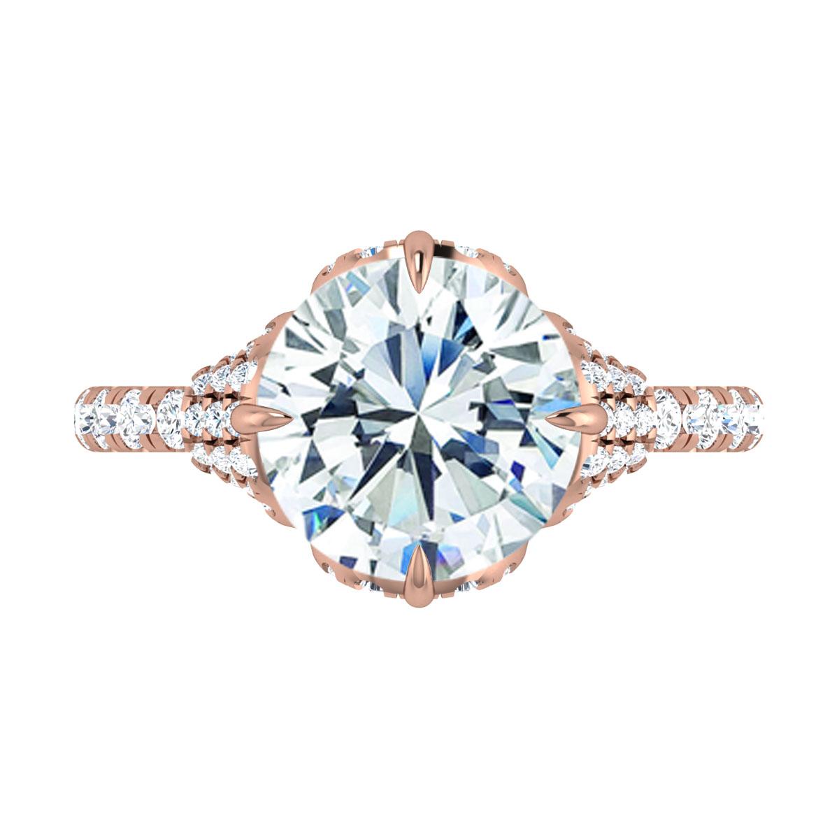 Tilly in 18k Rose Gold — view 5