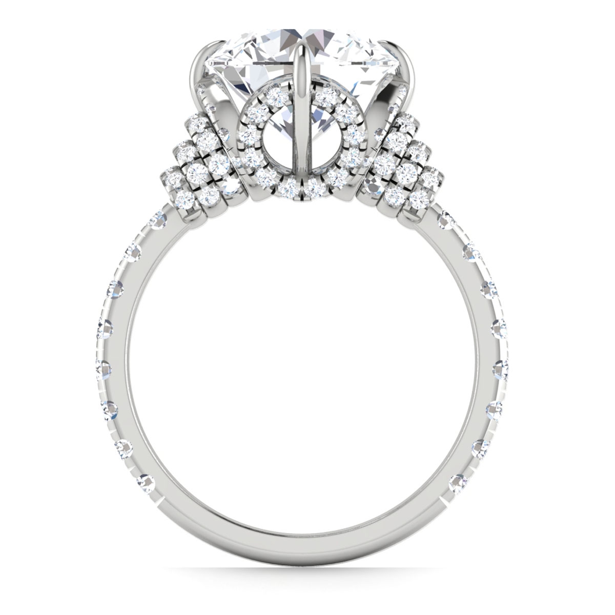 Tilly in 18k White Gold — view 2
