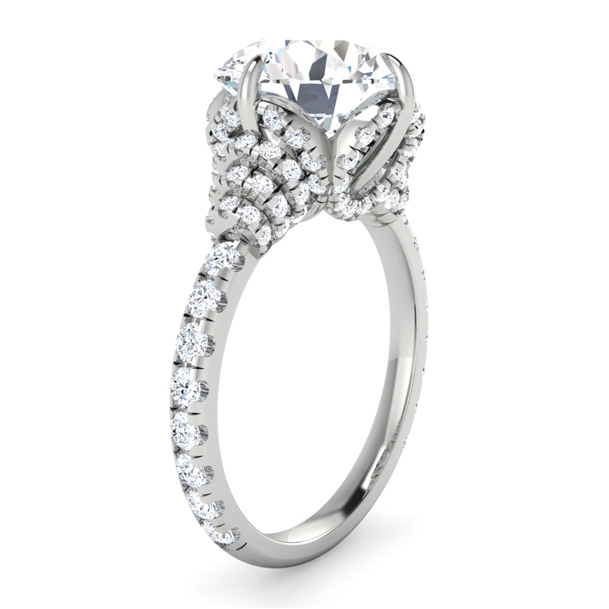 Tilly in 18k White Gold — view 3