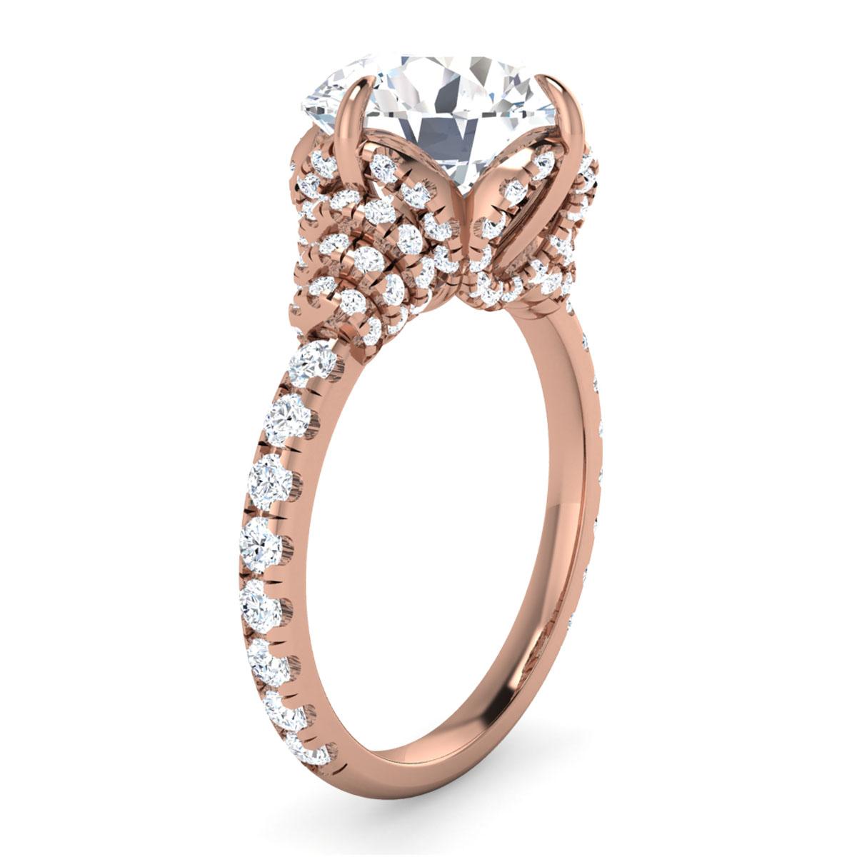 Tilly in 18k Rose Gold — view 3