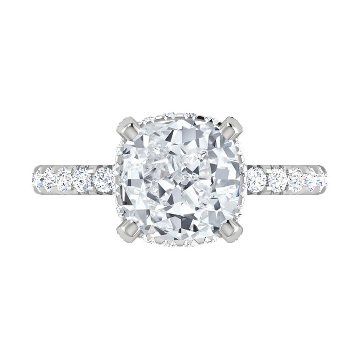 Tina in 18k White Gold — view 5