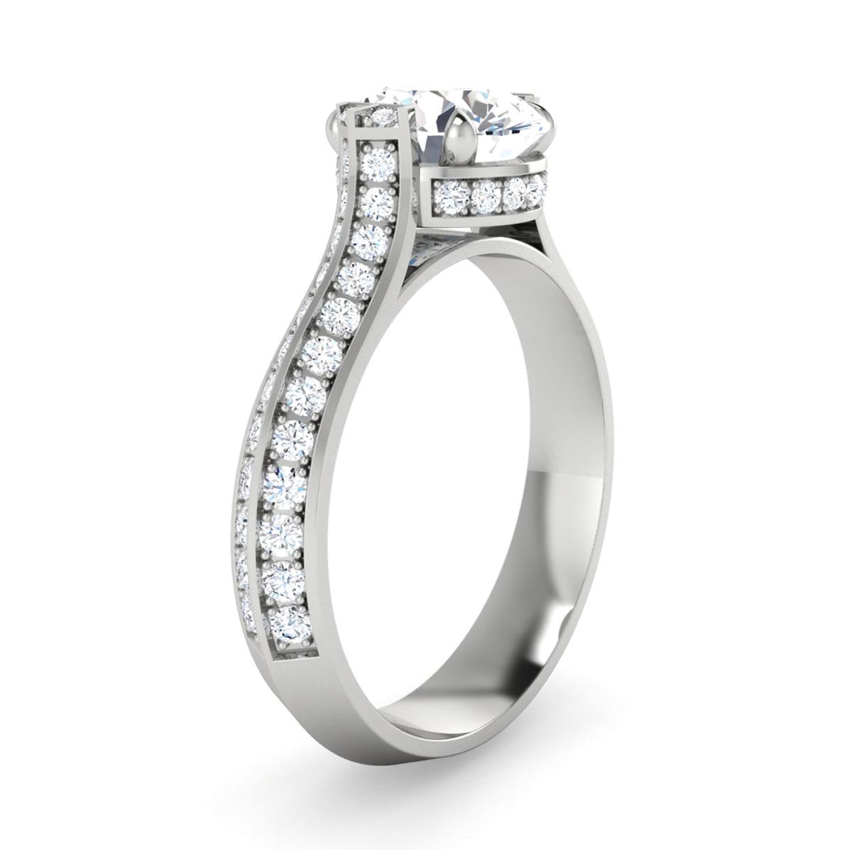 Vera in 18k White Gold — view 3