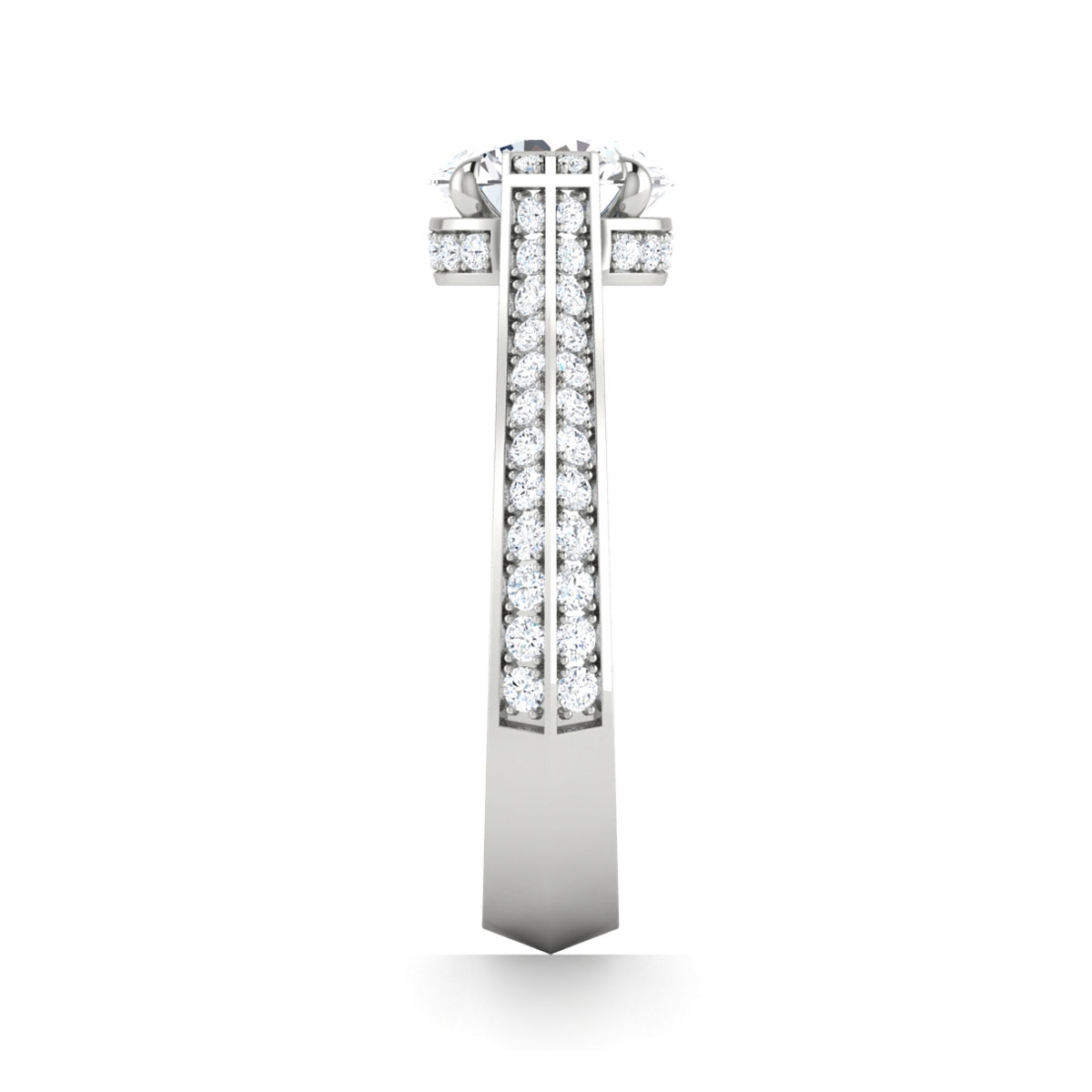 Vera in 18k White Gold — view 4