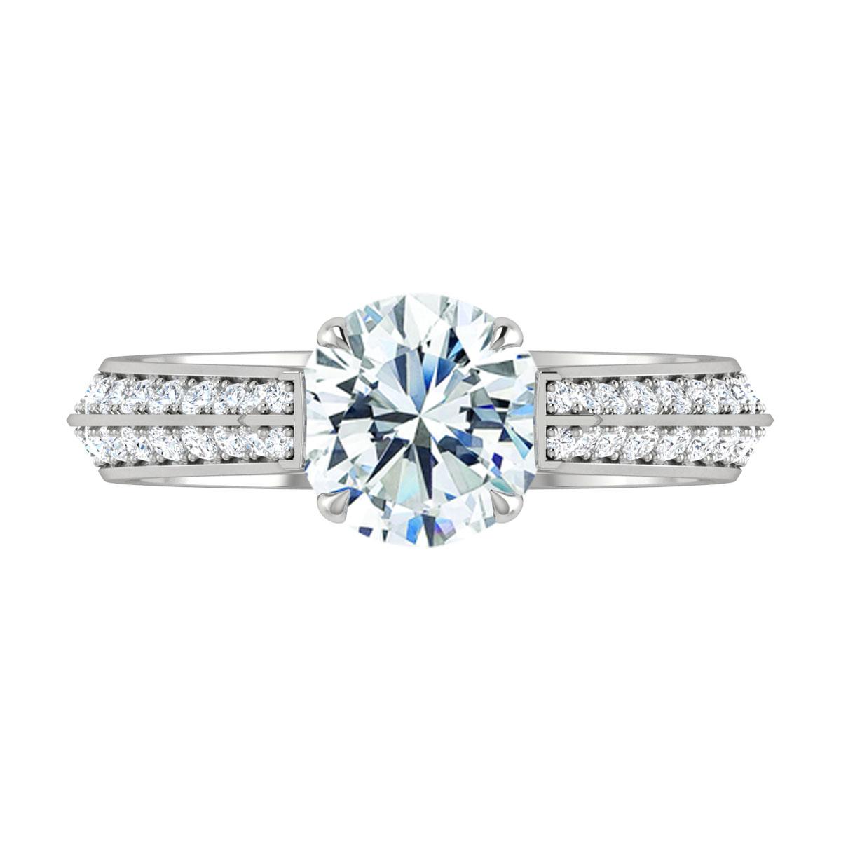 Vera in 18k White Gold — view 5