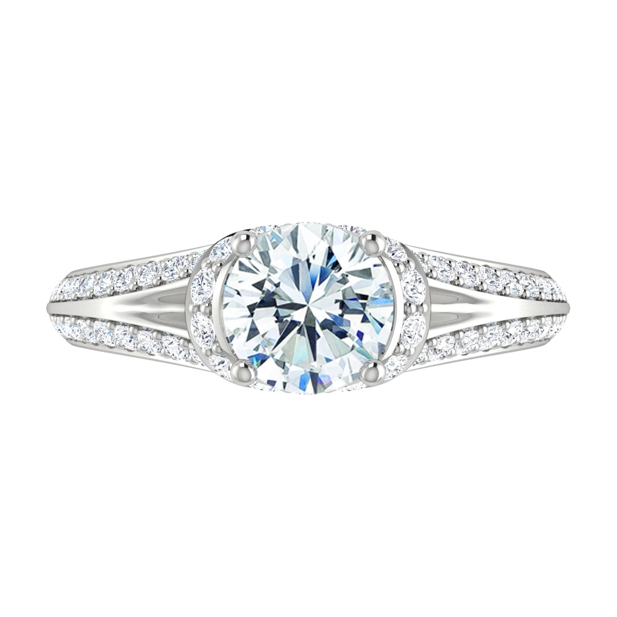 Yami in 18k White Gold — view 5