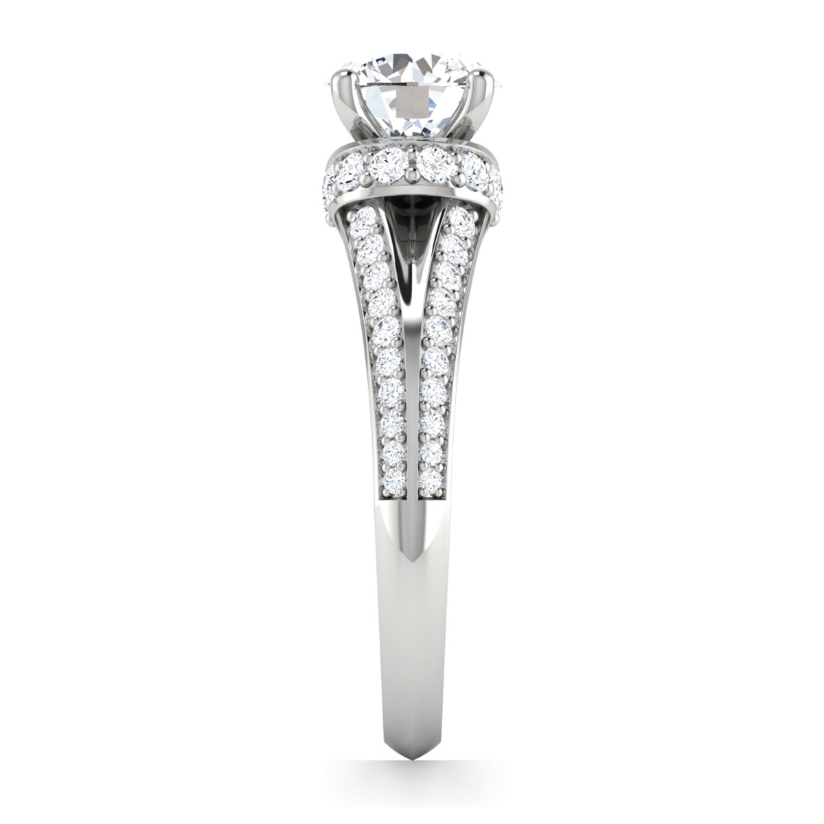Yami in 18k White Gold — view 4