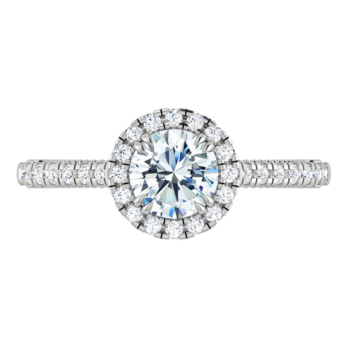 Amelie in 18k White Gold — view 5