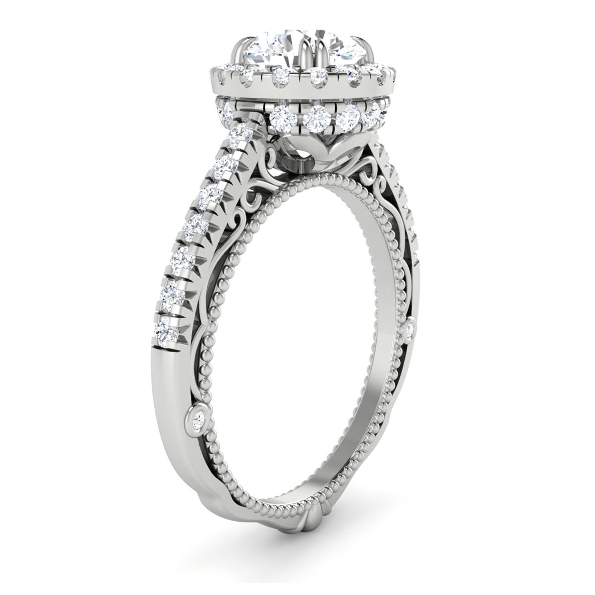 Amelie in 18k White Gold — view 3