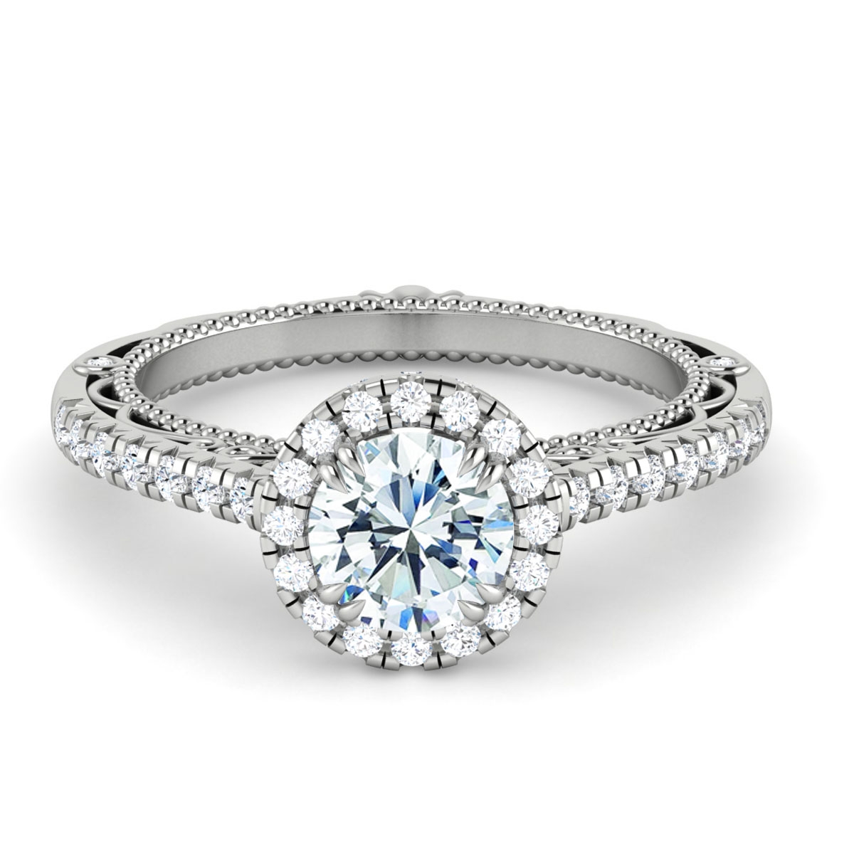 Amelie in 18k White Gold