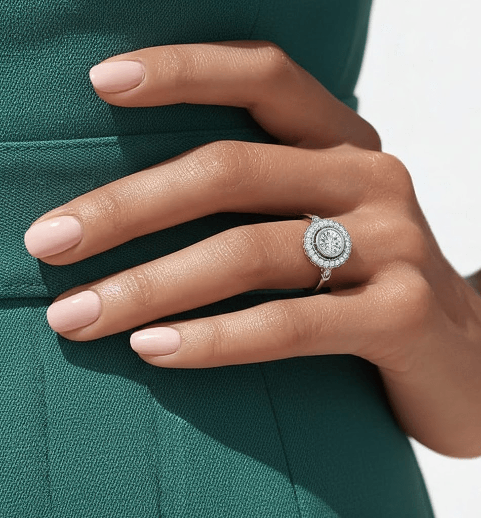 Elizabeth in 18k White Gold — view 6