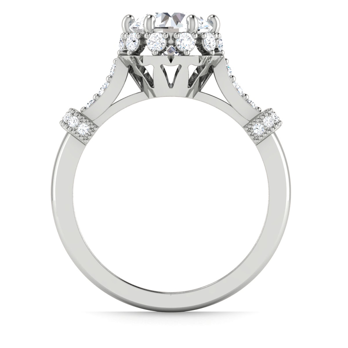 Faith in 18k White Gold — view 2