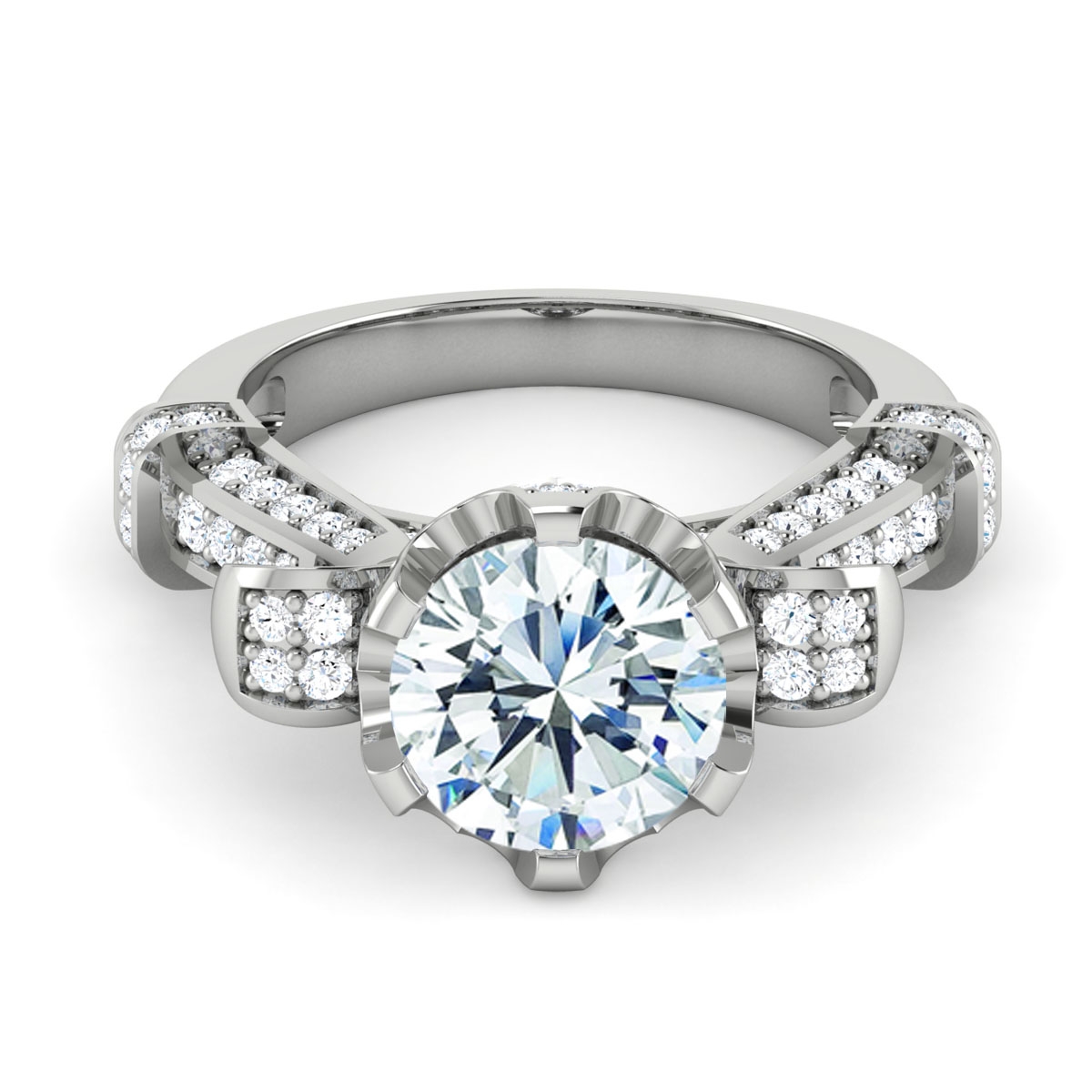 Ashb in 18k White Gold