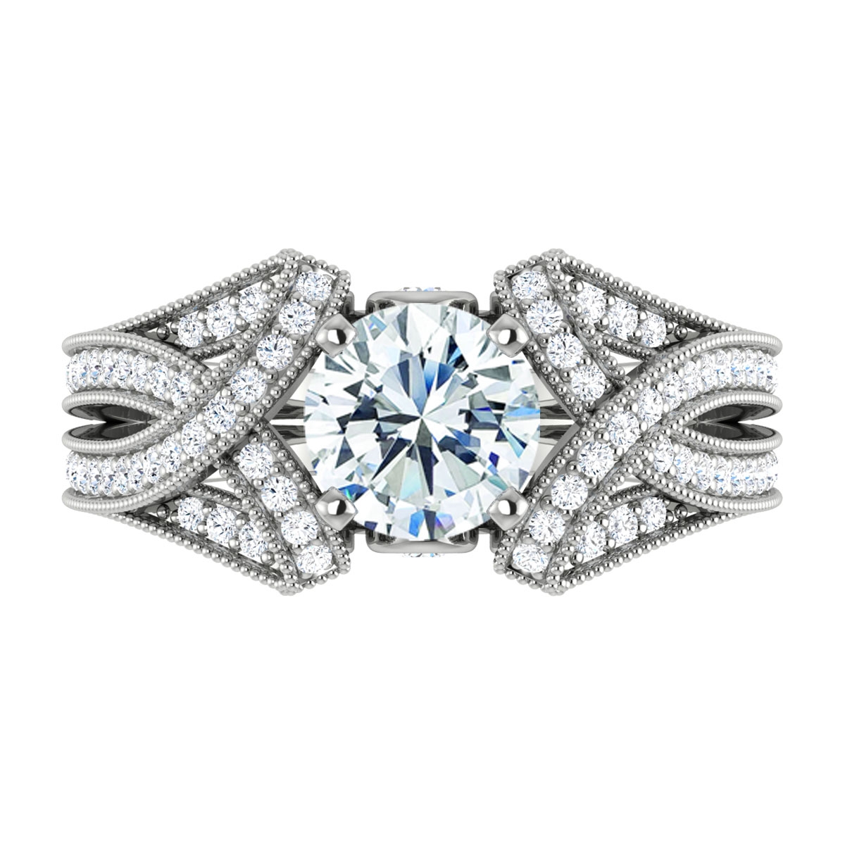 Neiva in 18k White Gold — view 6