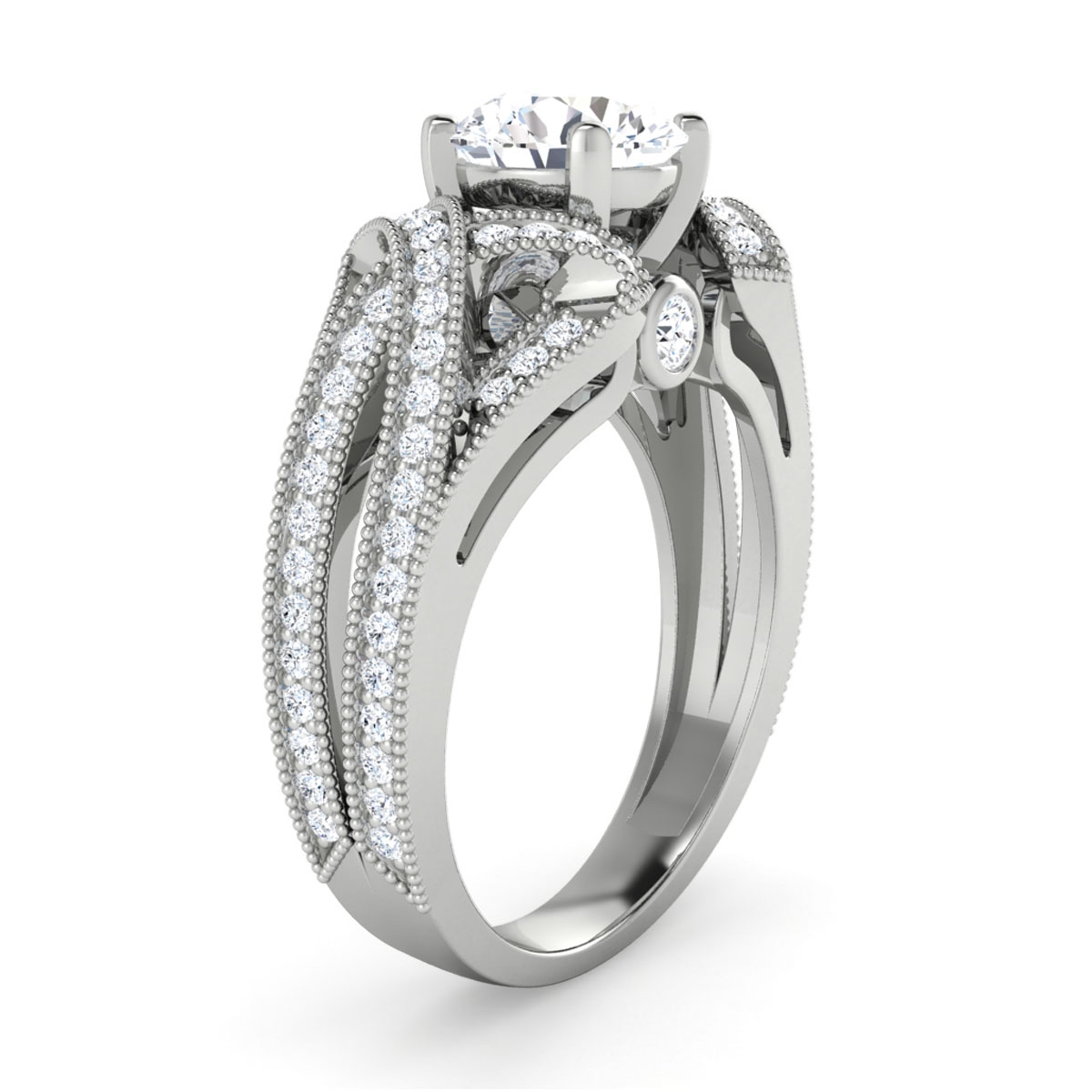 Neiva in 18k White Gold — view 3