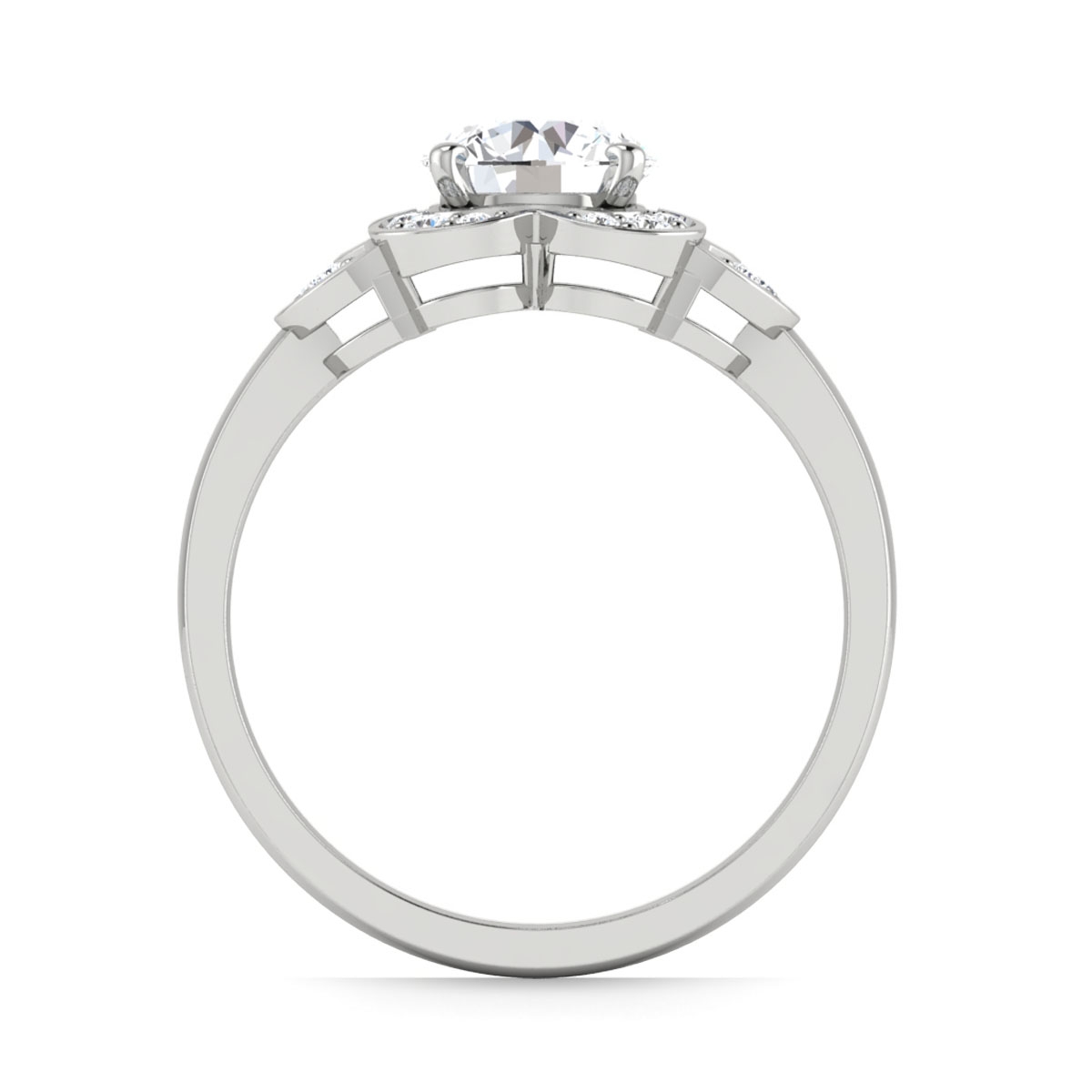 Yana in 18k White Gold — view 2