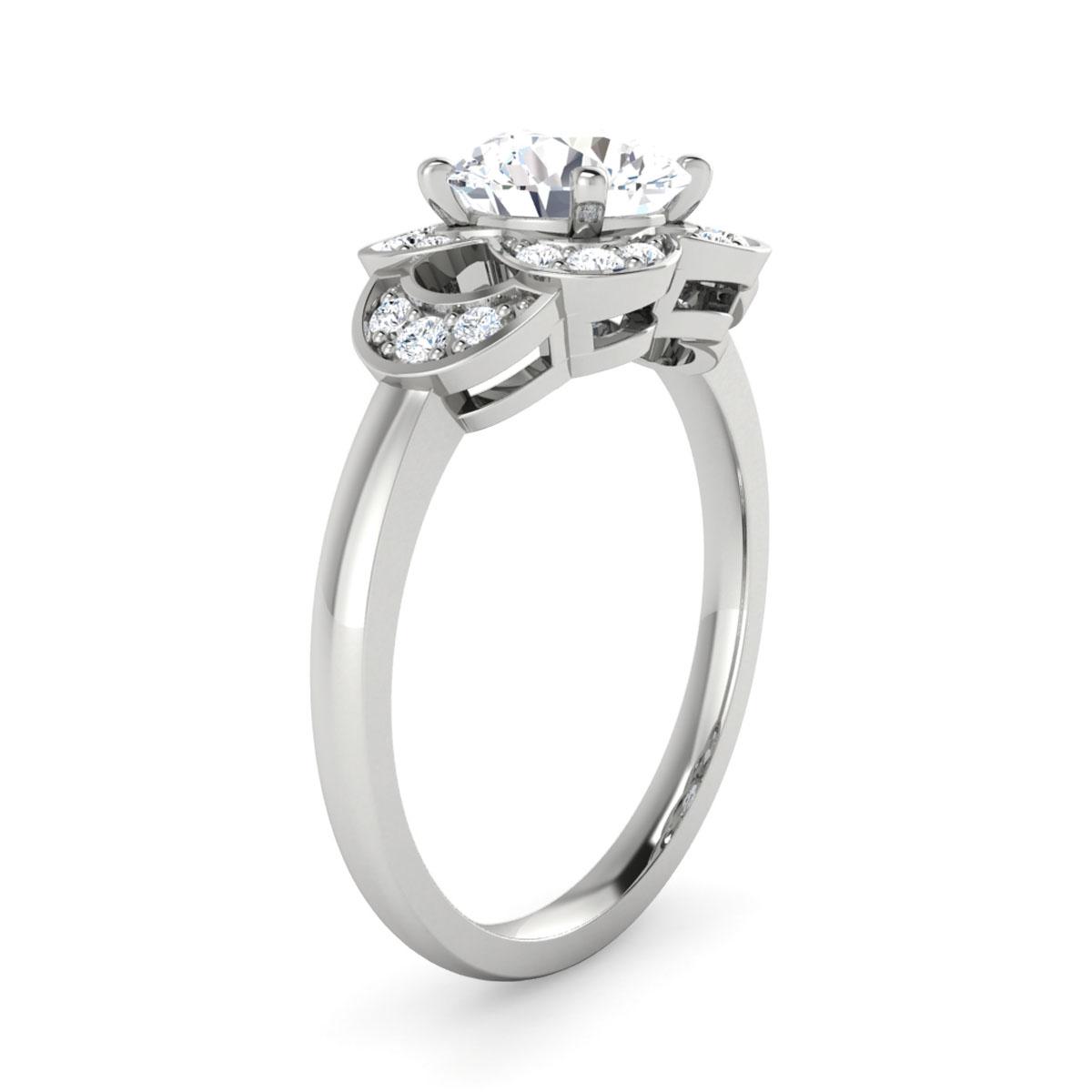 Yana in 18k White Gold — view 3